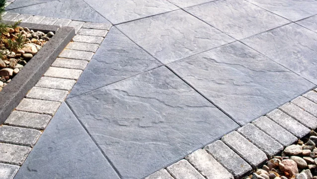 Concrete border