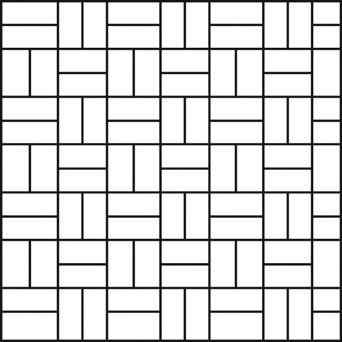 Basketweave pattern