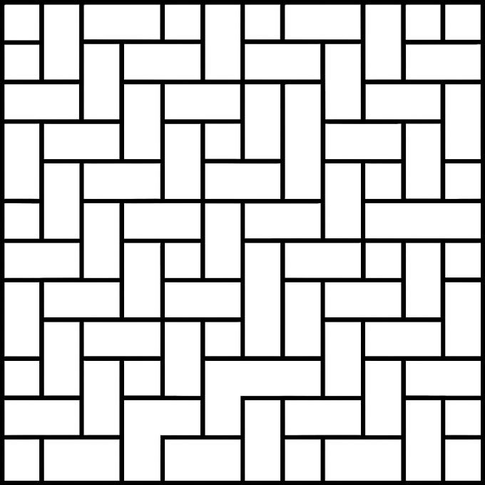 Herringbone pattern