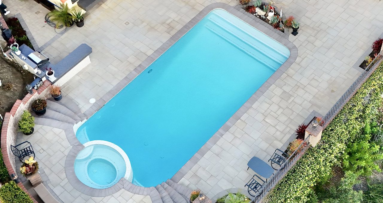 Paver Pool Deck