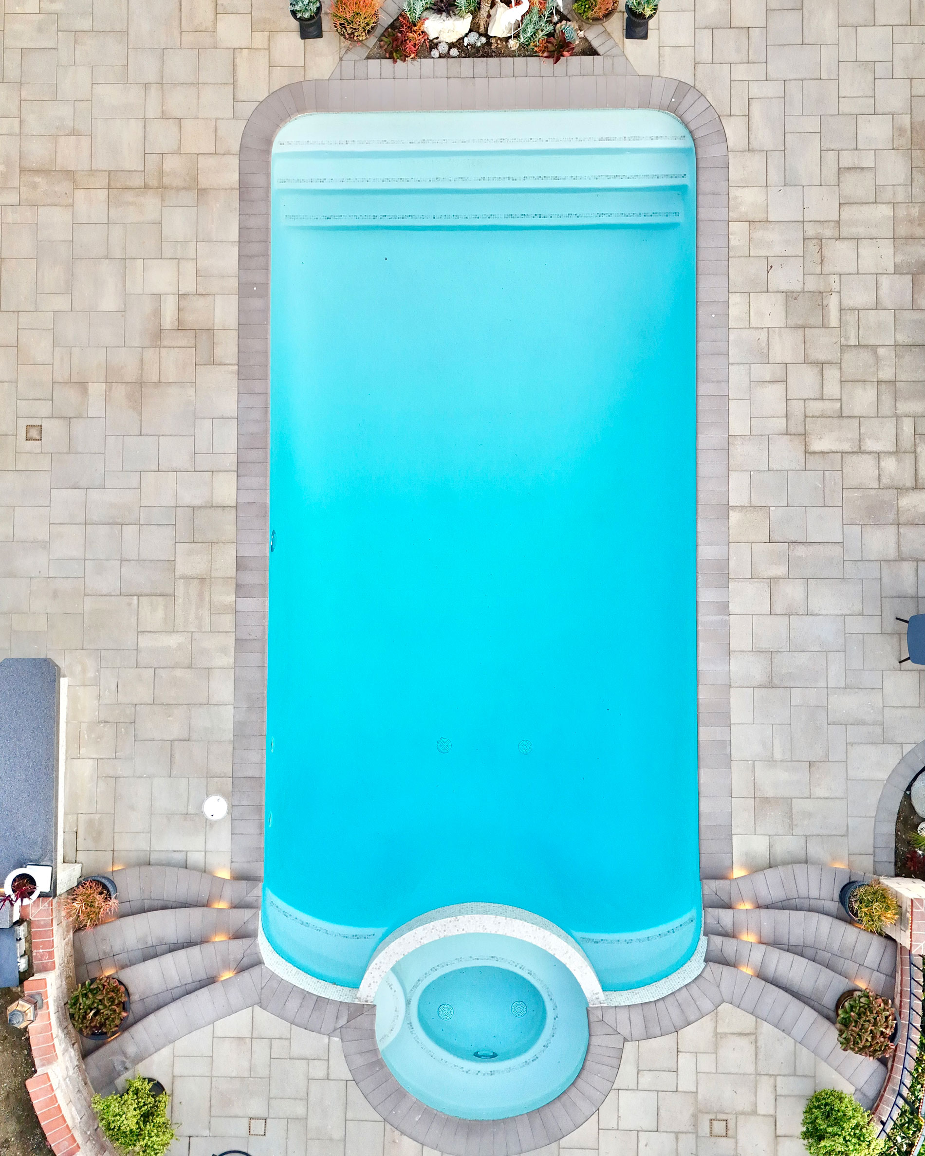 Paver Pool Deck in Glendale