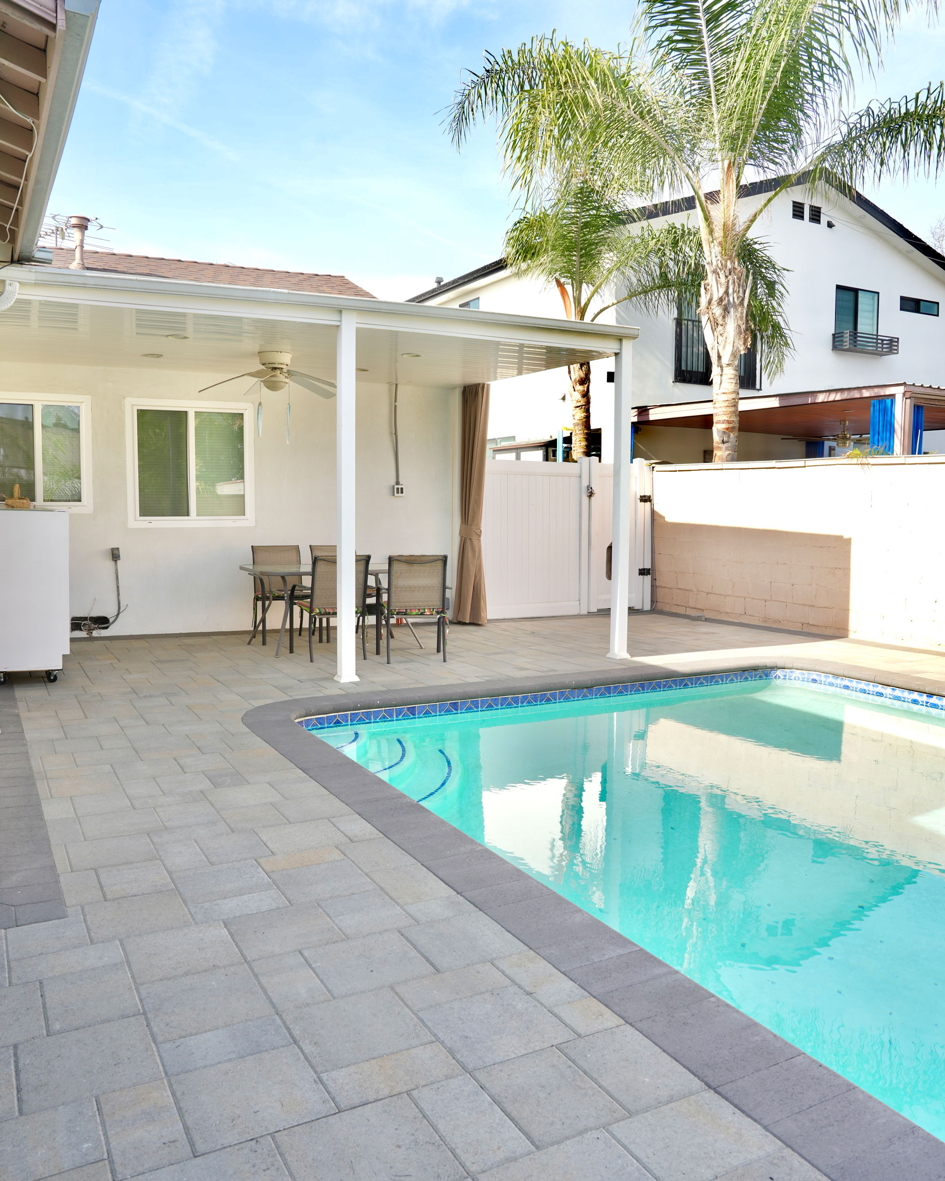 Paver Pool Deck in North Hollywood