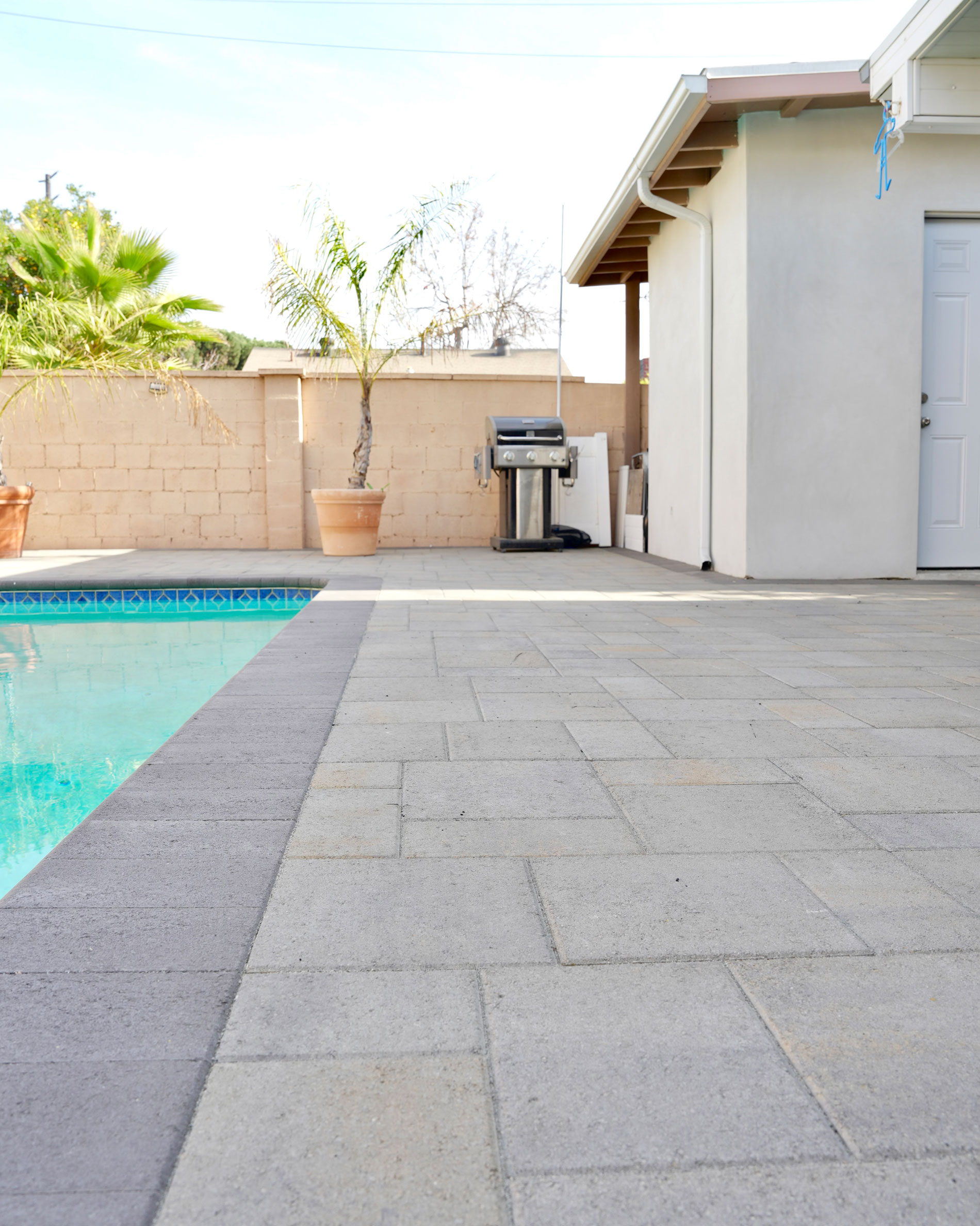 Paver Pool Deck in North Hollywood