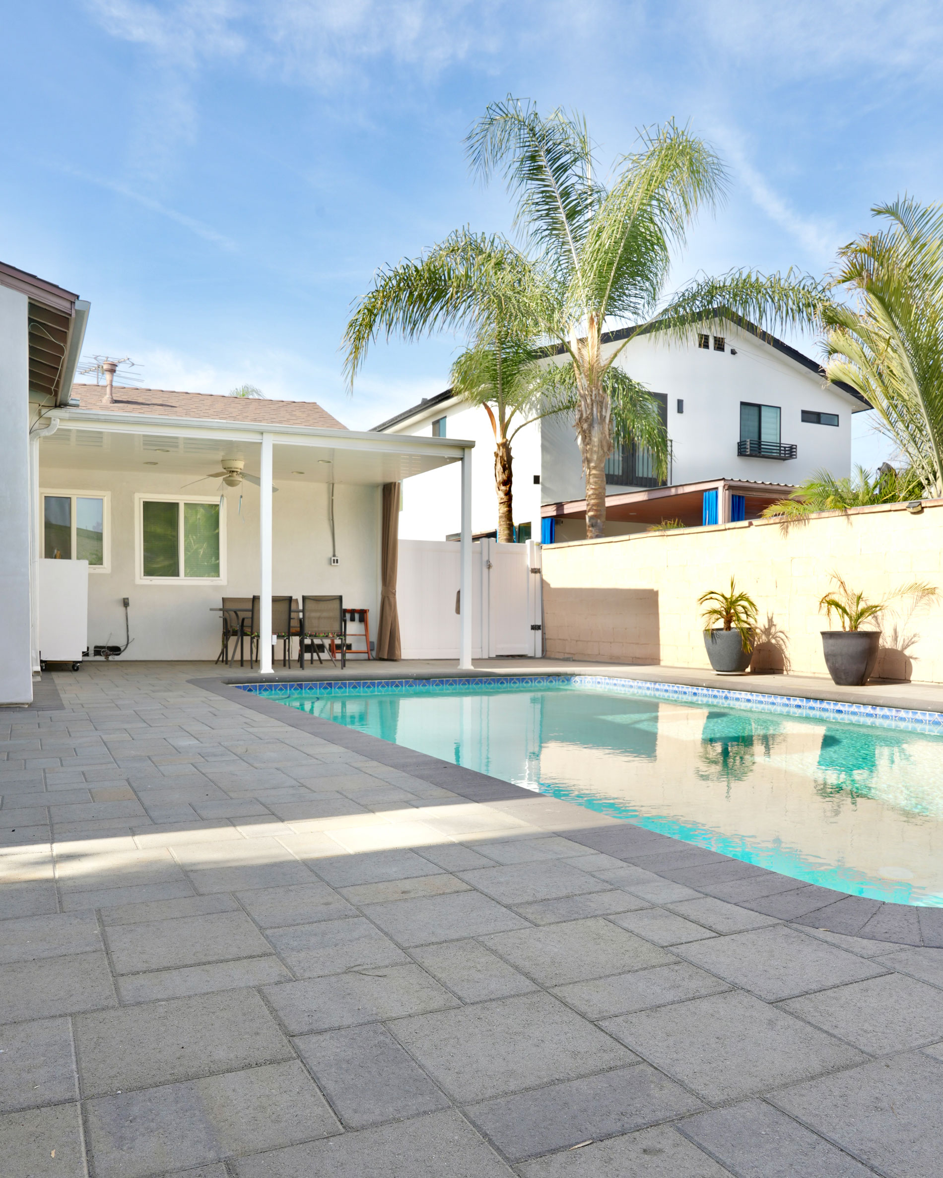 Paver Pool Deck in North Hollywood