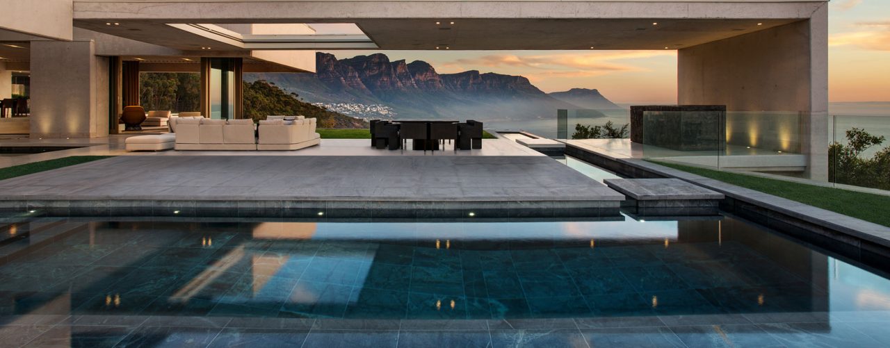 Modern In-Ground Saltwater Pool