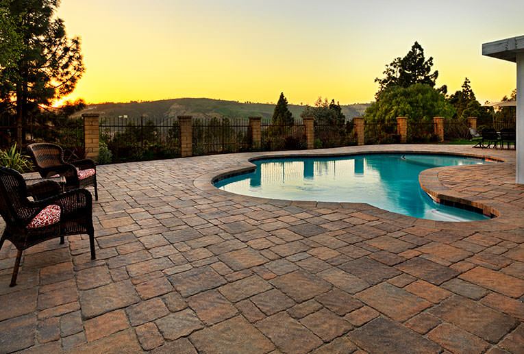 Estate Cobble I and II tumbled in Tuscan color