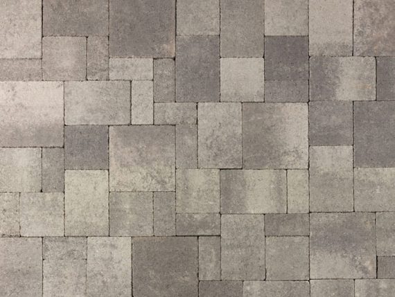 Castle Cobble I & II in Gray Charcoal color