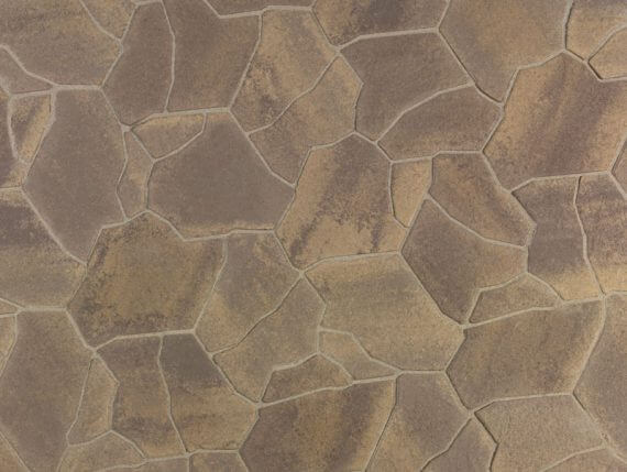Angelus Slaton paver in Sand Stone Mocha color