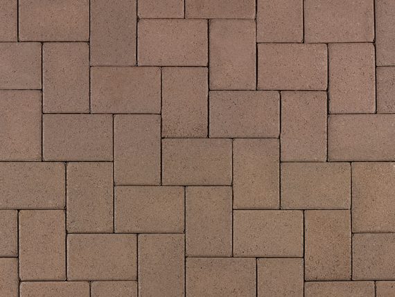 antique cobble i pattern mocha color