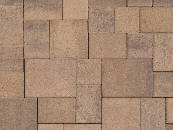 Angelus Courtyard stone Adobe Copper Mocha color