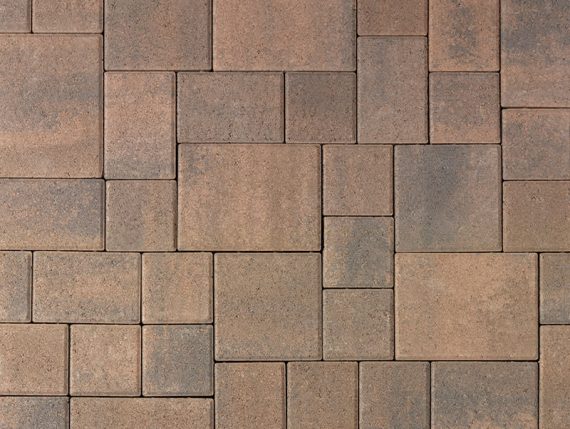 Angelus Courtyard stone Cream Brown Charcoal color